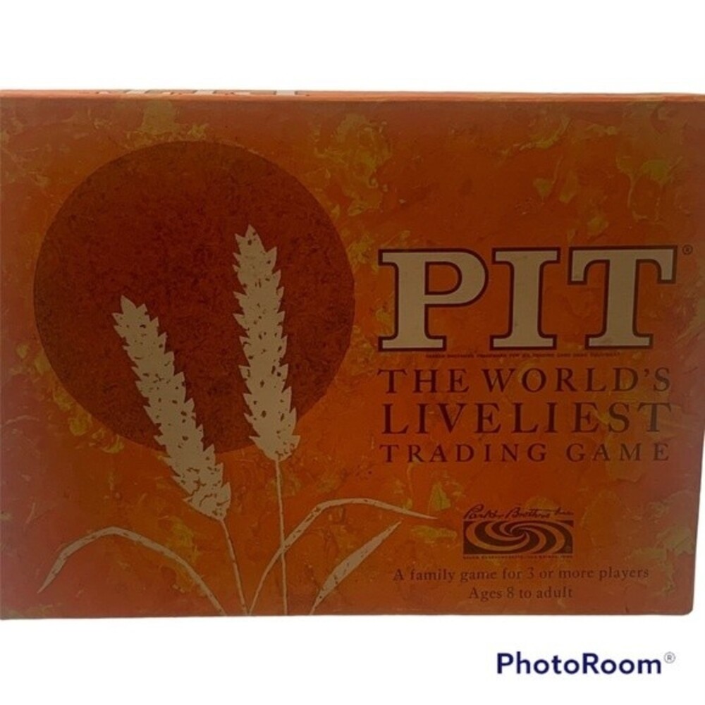 Parker Brothers - Pit Trading Game, 1964, Missing 3 Rye cards, Vintage